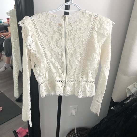 Lace long sleeve shirt - Picture 2 of 5